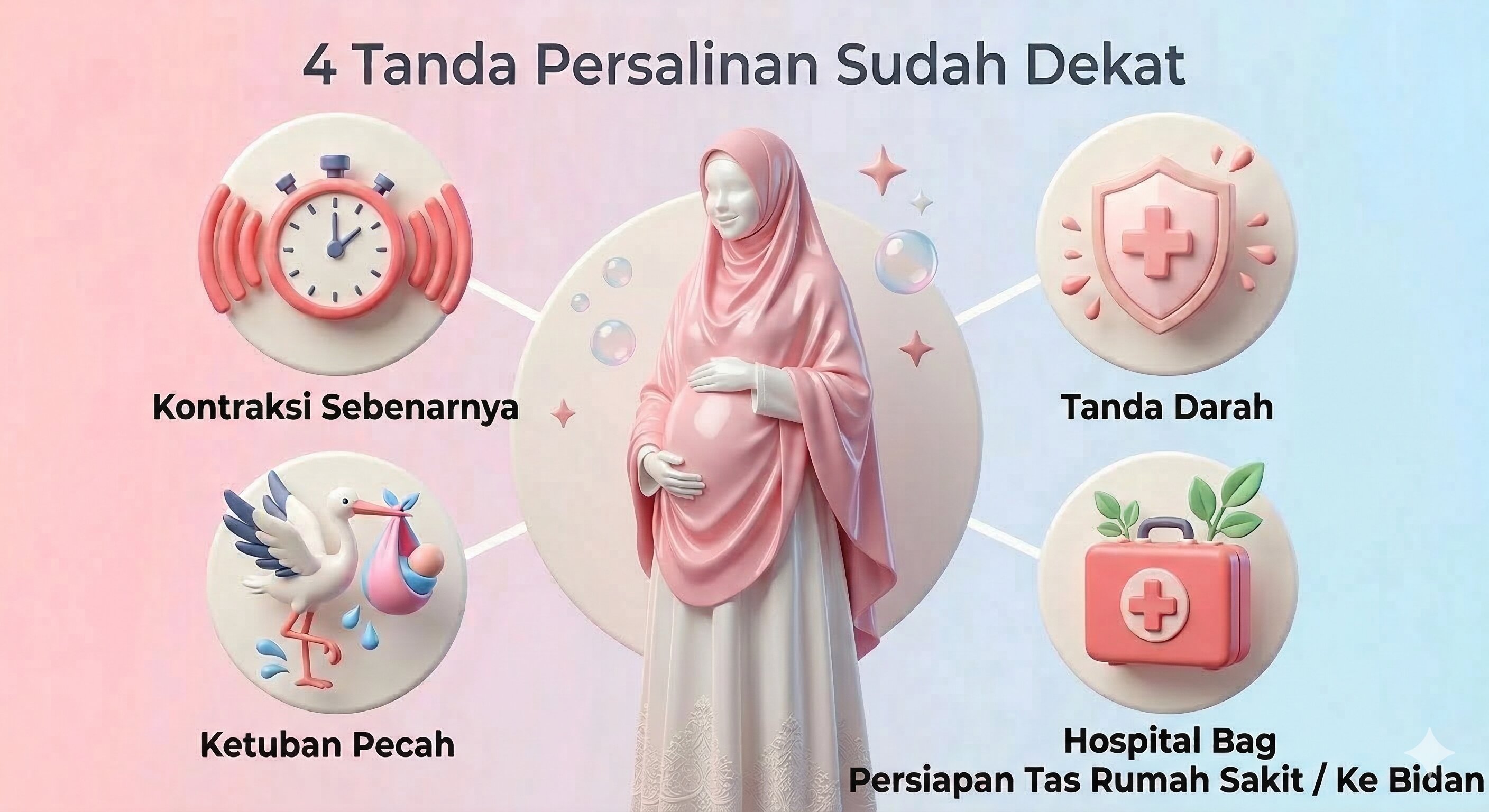 4 Tanda Persalinan Sudah Dekat: Kapan Bunda Harus Segera ke Bidan?